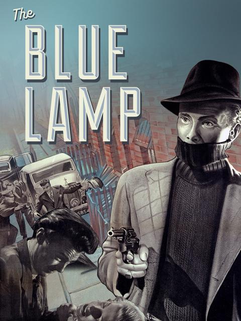 Movie poster for The Blue Lamp