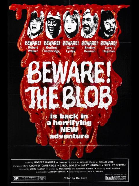 Movie poster for Beware! The Blob
