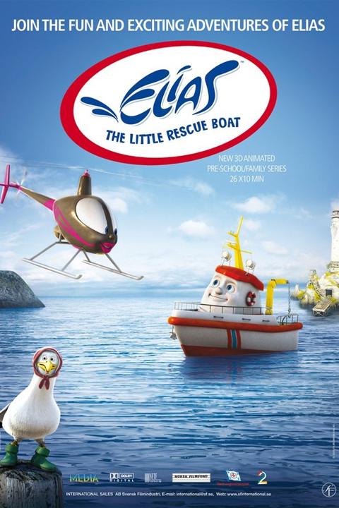 Series poster for Elias: The Little Rescue Boat
