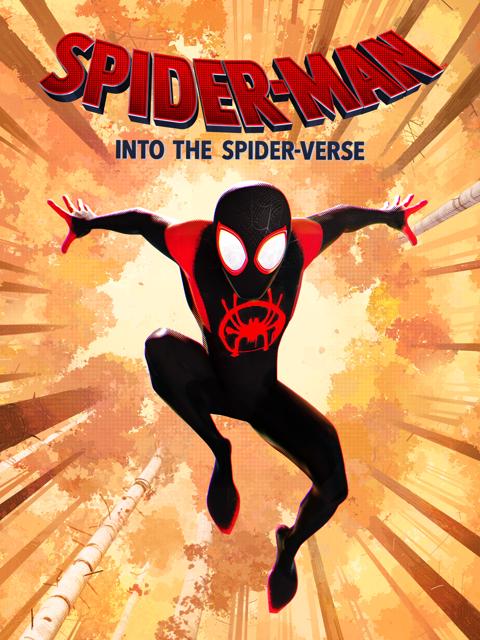 Movie poster for Spider-Man: Into the Spider-Verse