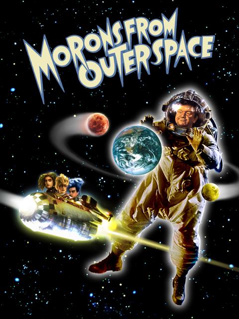 Movie poster for Morons from Outer Space