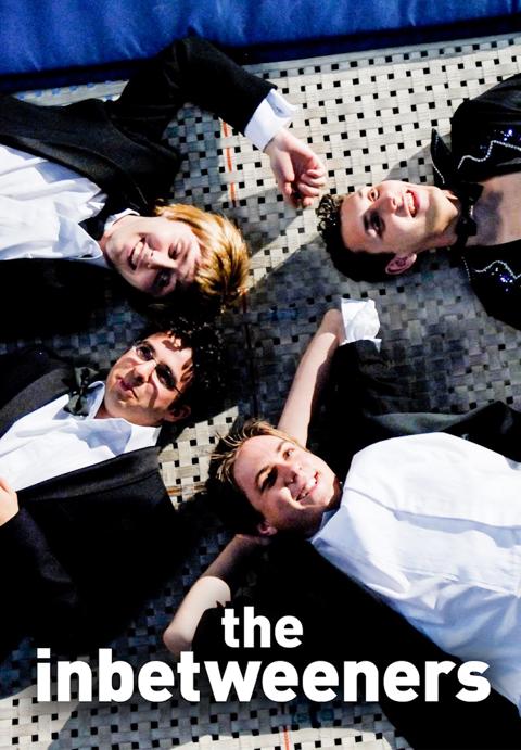 Series poster for The Inbetweeners