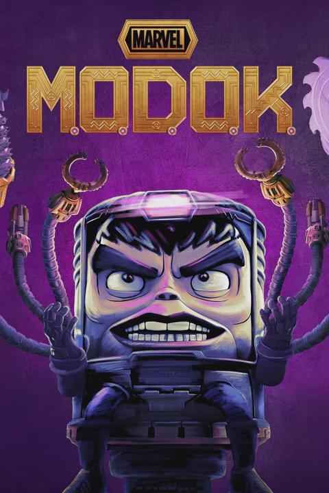 Series poster for Marvel's M.O.D.O.K.