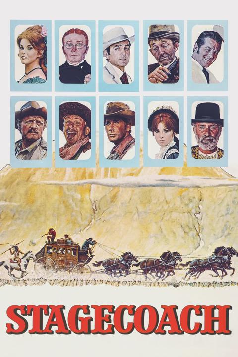 Movie poster for Stagecoach