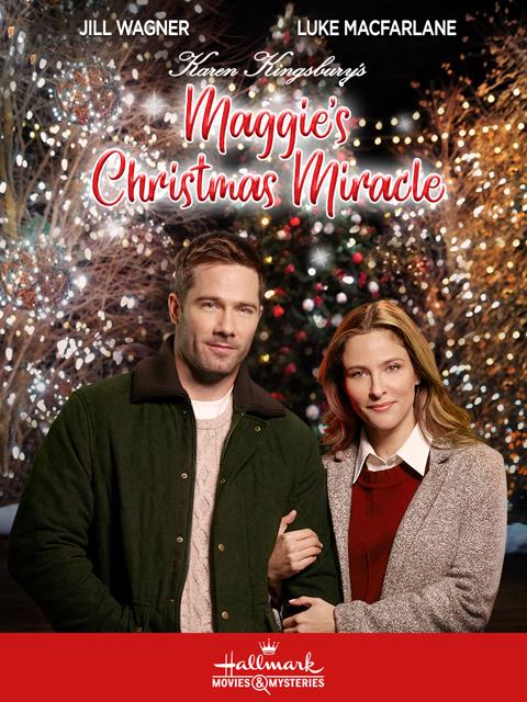 Movie poster for Karen Kingsbury's Maggie's Christmas Miracle