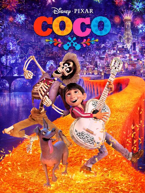 Movie poster for Coco