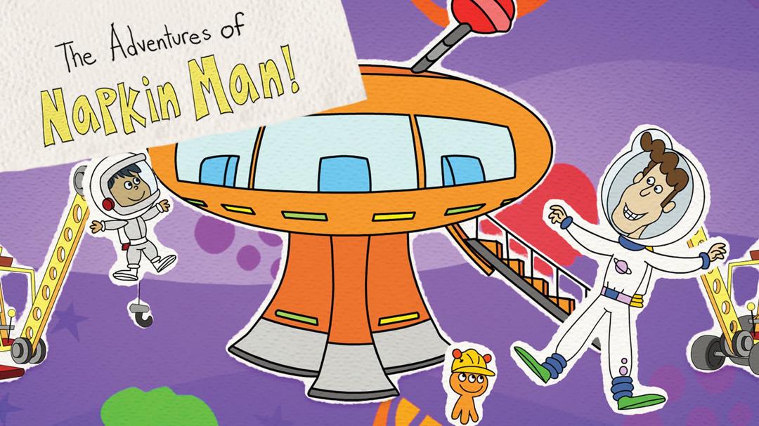 Background image for The Adventures of Napkin Man