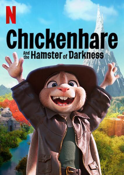 Movie poster for Chickenhare and the Hamster of Darkness