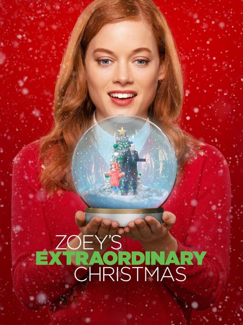 Movie poster for Zoey's Extraordinary Christmas
