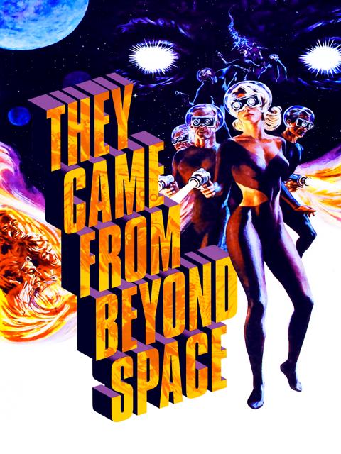 Poster för They Came from Beyond Space