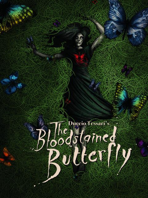 Movie poster for The Bloodstained Butterfly