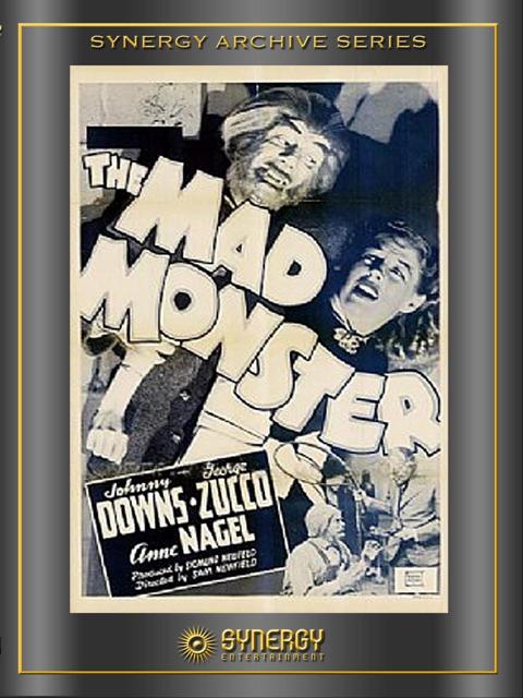 Movie poster for The Mad Monster