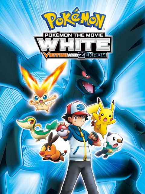 Movie poster for Pokémon the Movie: White - Victini and Zekrom