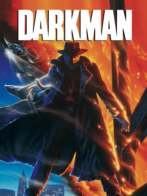 Movie poster for Darkman
