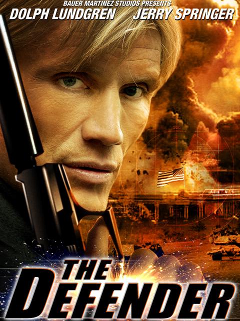 Movie poster for The Defender