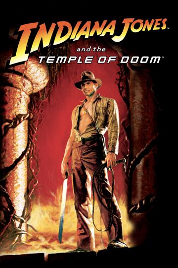 Indiana Jones és a Végzet temploma poszter