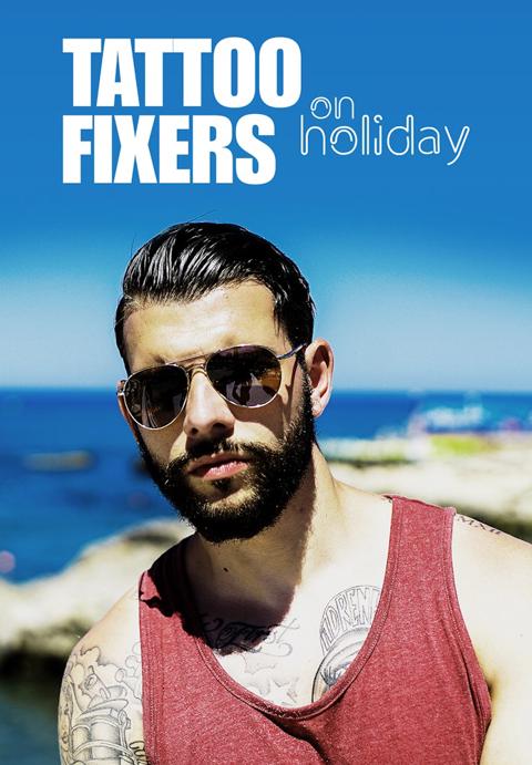 Series poster for Tattoo Fixers on Holiday