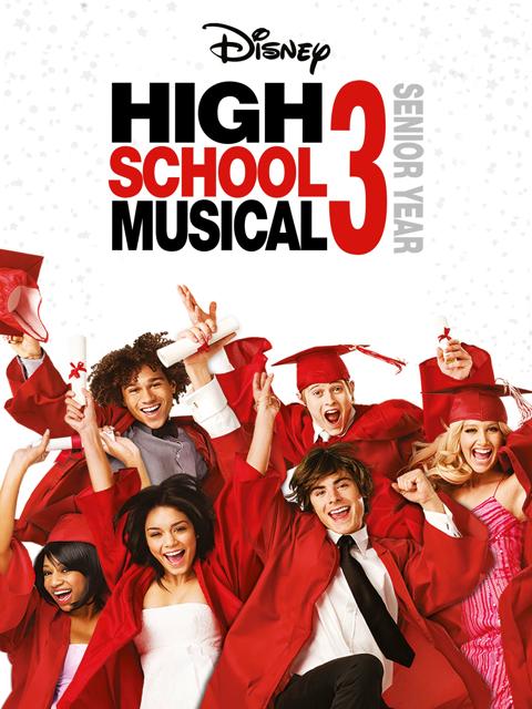 Movie poster for High School Musical 3: Senior Year