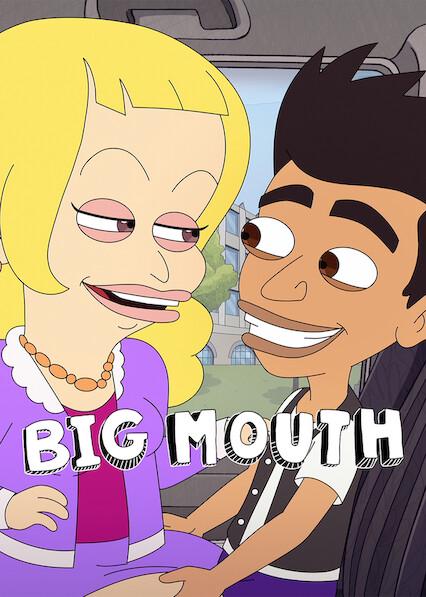 Series poster for Big Mouth