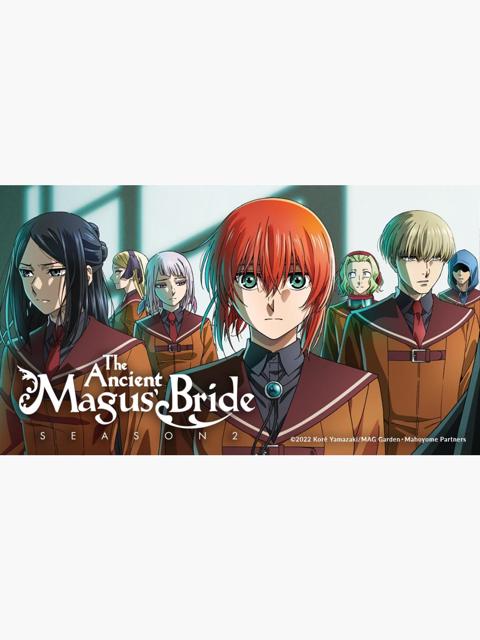 Series poster for The Ancient Magus' Bride: The Boy from the West and the Knight of the Blue Storm