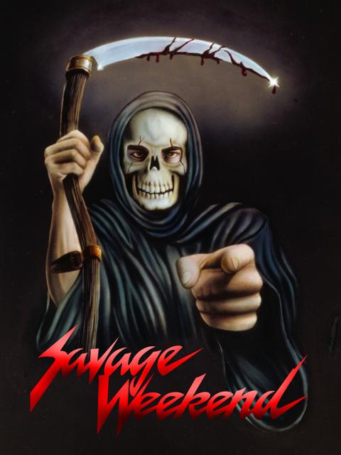 Movie poster for Savage Weekend