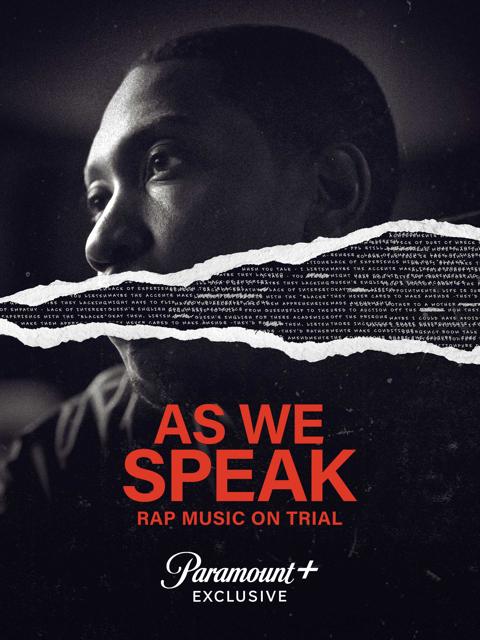 Movie poster for As We Speak: Rap Music on Trial