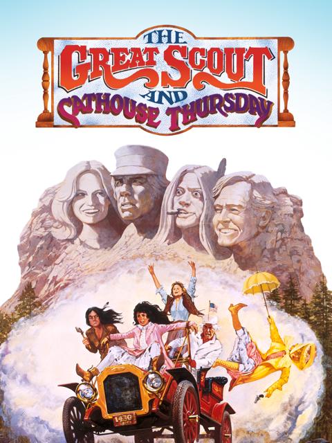 Movie poster for The Great Scout & Cathouse Thursday