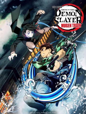 Demon Slayer -Kimetsu no Yaiba- The Movie: Mugen Train — plakat