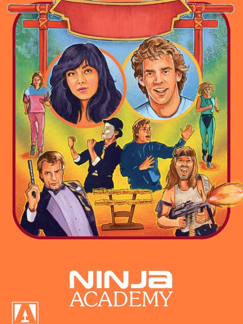 Movie poster for Ninja Academy