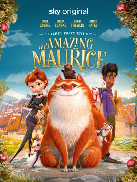 Movie poster for The Amazing Maurice
