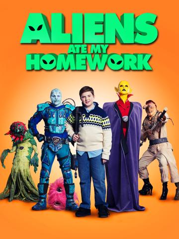 Aliens Ate My Homework poszter