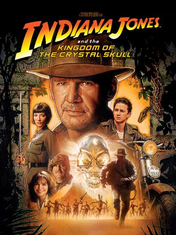 Indiana Jones és a Kristálykoponya királysága poszter