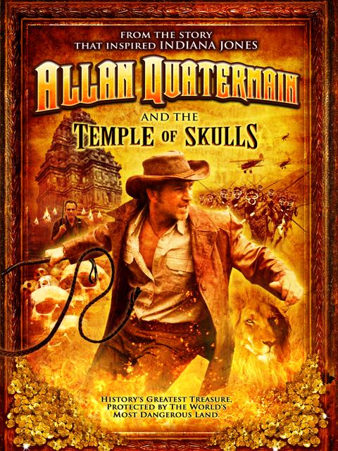 Poster för Allan Quatermain and the Temple of Skulls