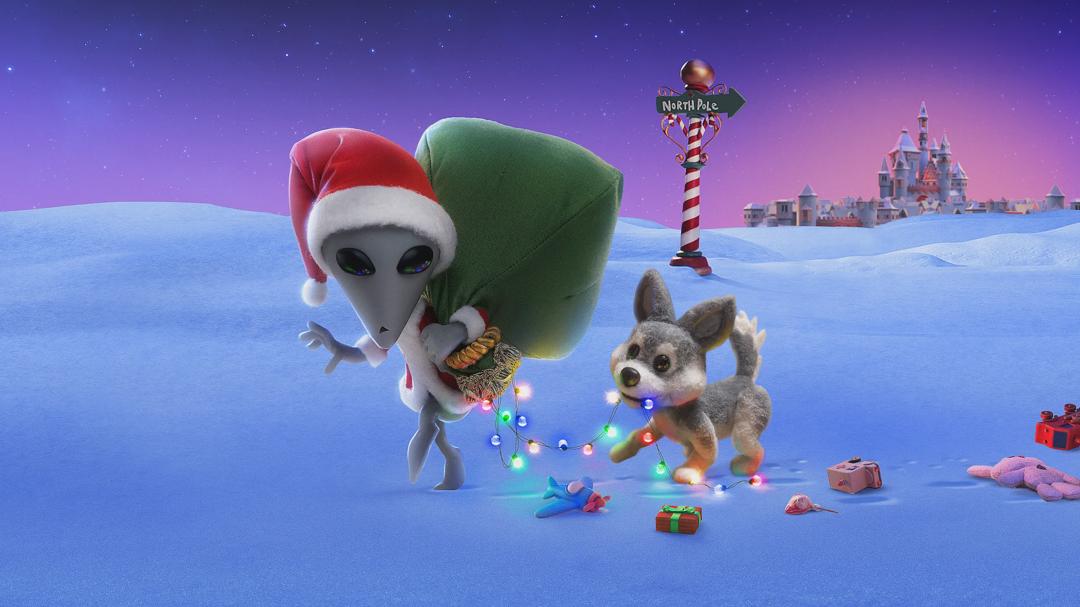 Background image for Alien Xmas