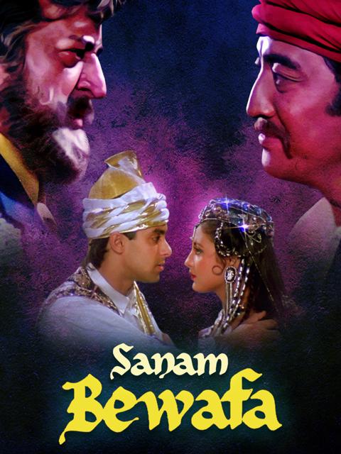Movie poster for Sanam Bewafa