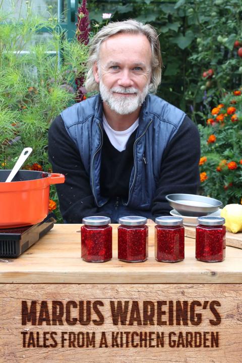 Series poster for Marcus Wareing's Tales from a Kitchen Garden