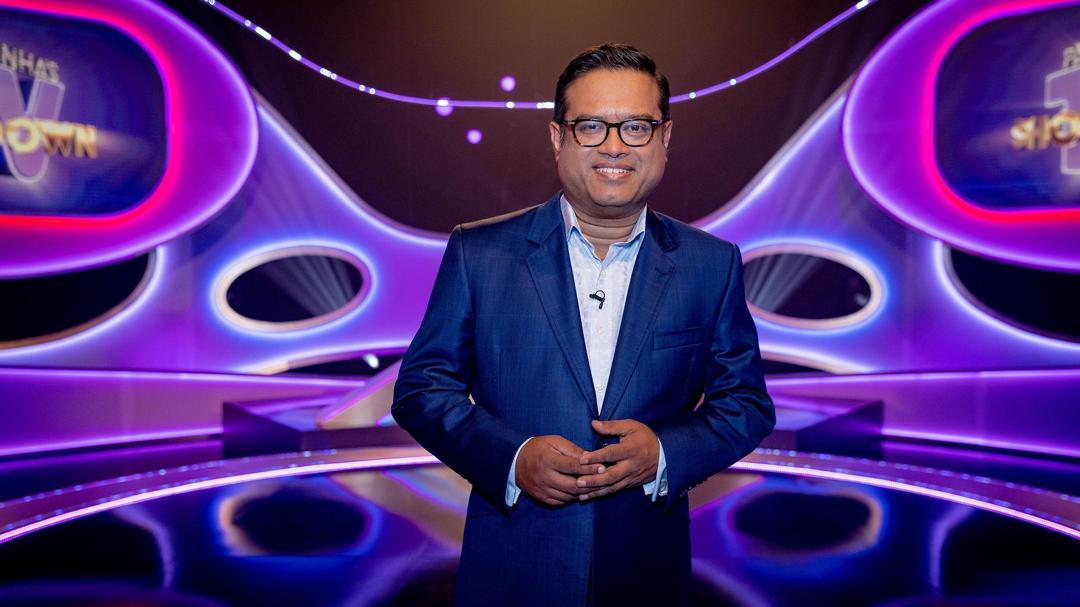 Background image for Paul Sinha's TV Showdown