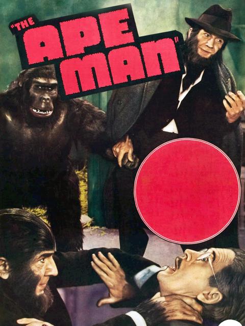 Movie poster for The Ape Man
