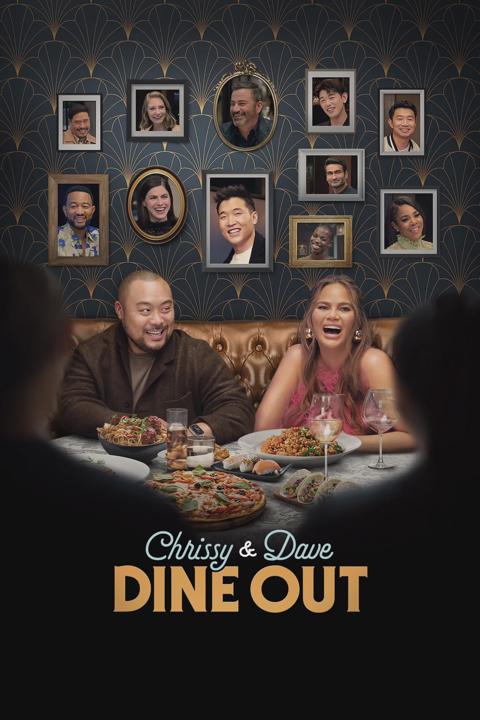 Series poster for Chrissy & Dave Dine Out