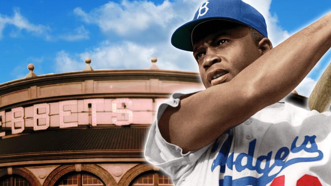 Background image for The Jackie Robinson Story
