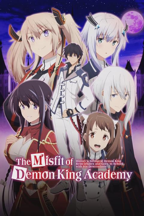 Series poster for The Misfit of Demon King Academy