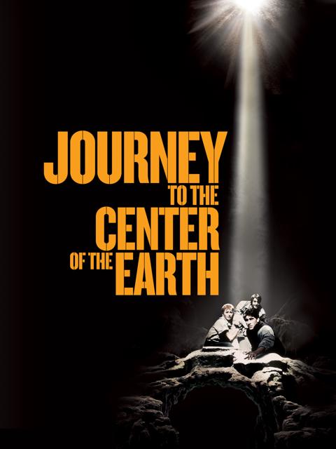 Movie poster for Journey to the Center of the Earth