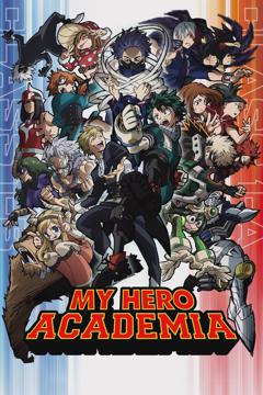 Cartaz de Minha Academia de Heróis