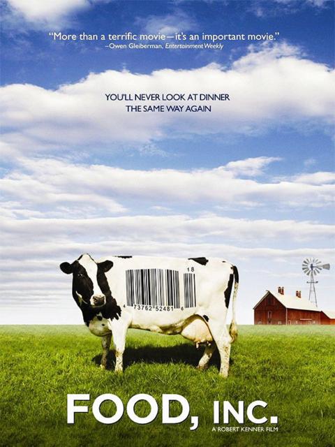 Movie poster for Food, Inc.