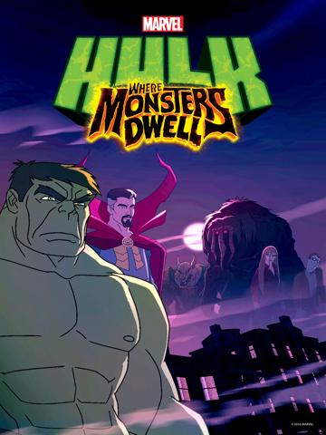 Marvel: Hulk - Ahol a szörnyek lakoznak poszter