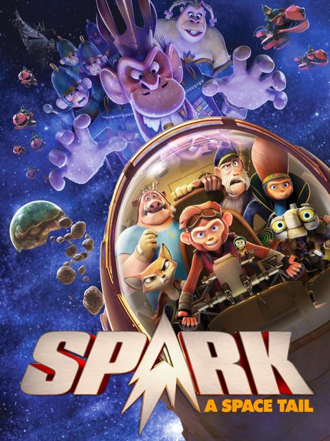 Movie poster for Spark: A Space Tail