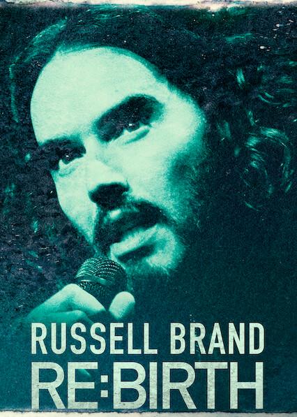 Movie poster for RUSSELL BRAND: RE:BIRTH