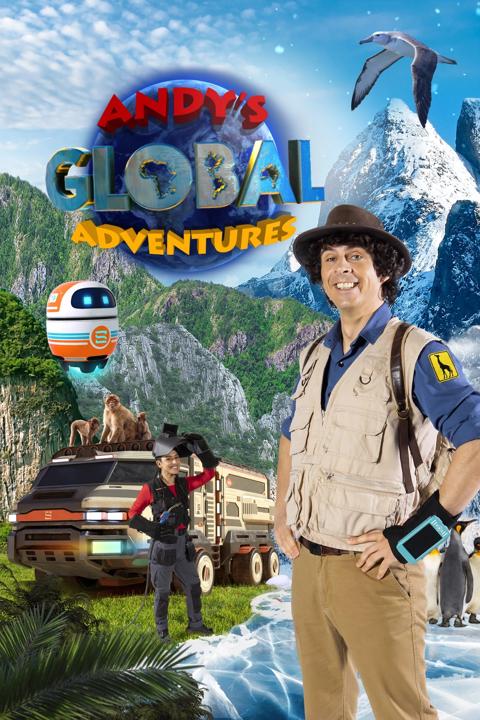 Series poster for Andy's Global Adventures