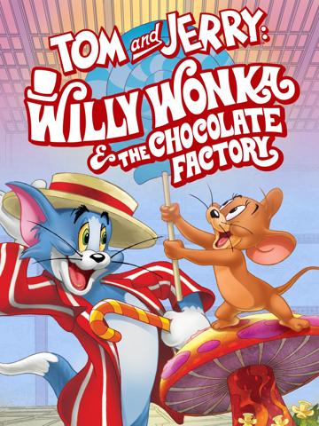Tom és Jerry: Willy Wonka és a csokigyár poszter