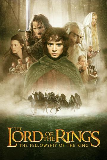 The Lord of the Rings: The Fellowship of the Ring — plakat